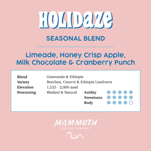 Holidaze (Seasonal Blend)
